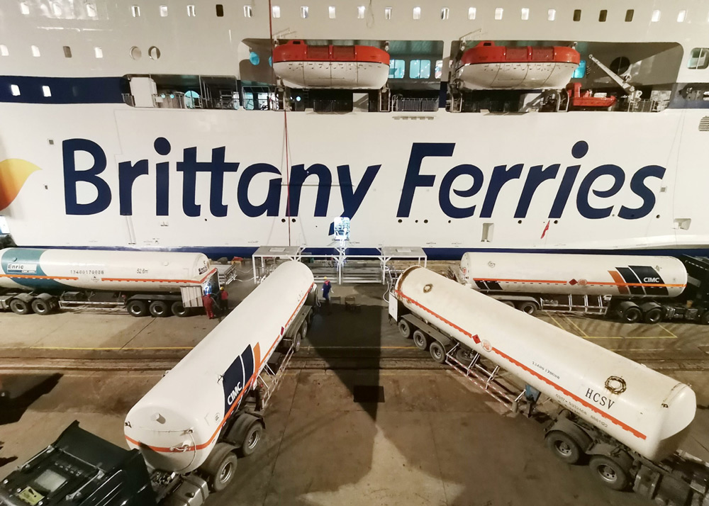 Brittany Ferries new LNG-fuelled Salamanca cruise ferry enters Bureau Veritas classification