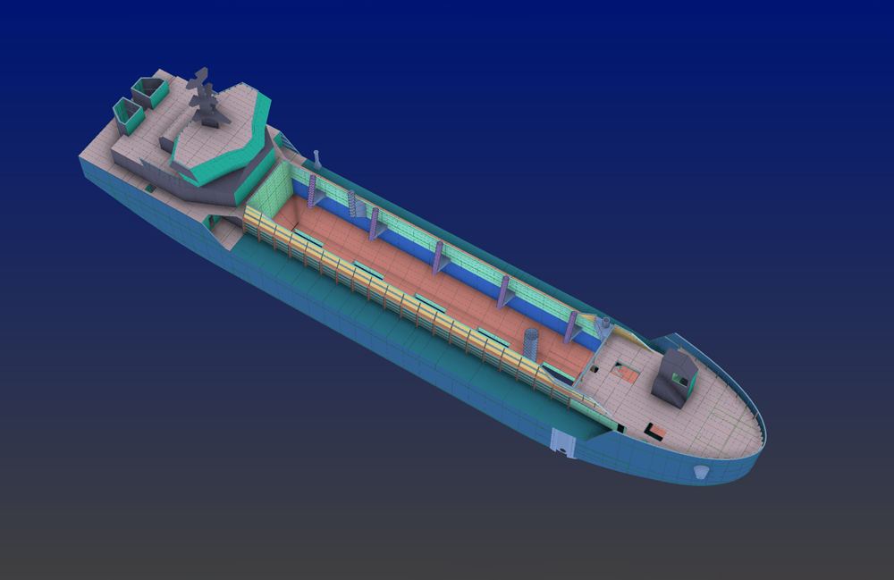 Damen, NAPA and Bureau Veritas successfully deploy 3D Classification approvals for first ship design
