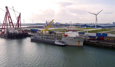 Biofuel Ship - Credit Jan de Nul 