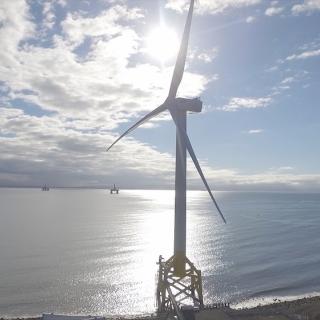 Levenmouth wind turbine