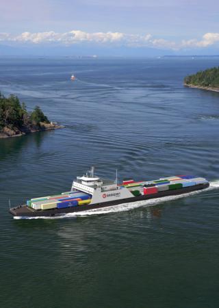 Hybrid Ferry - Seaspan classed by  Bureau Veritas