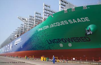 CMA CGM  Jacques Saadé Delivery Ceremony