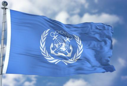 IMO Flag - International Maritime Organization 